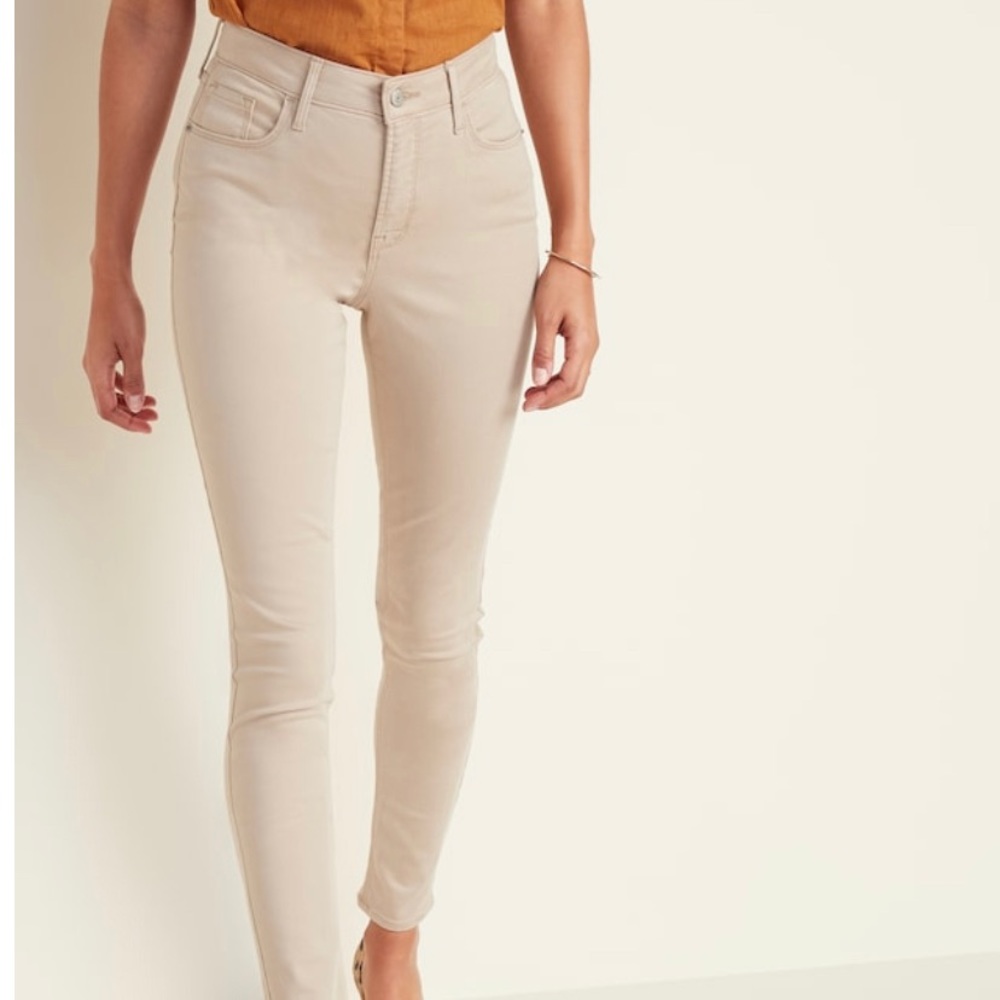 Tan Old Navey Jeans
